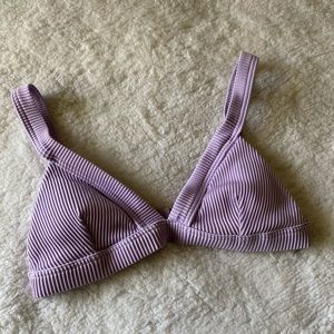 Hollister Ribbed Bikini Top